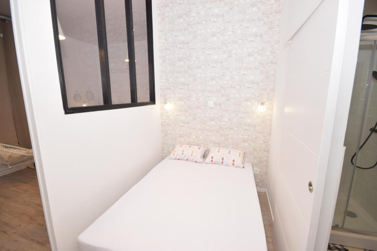 Chic Appart Design - Hyper Centre - Tramway - Free Wifi - Lerelaisdodile12 瓦朗西纳 外观 照片